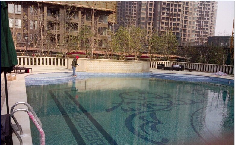 南昌國貿地產陽光游泳池竣工圖片