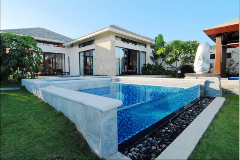 私家別墅泳池圖片