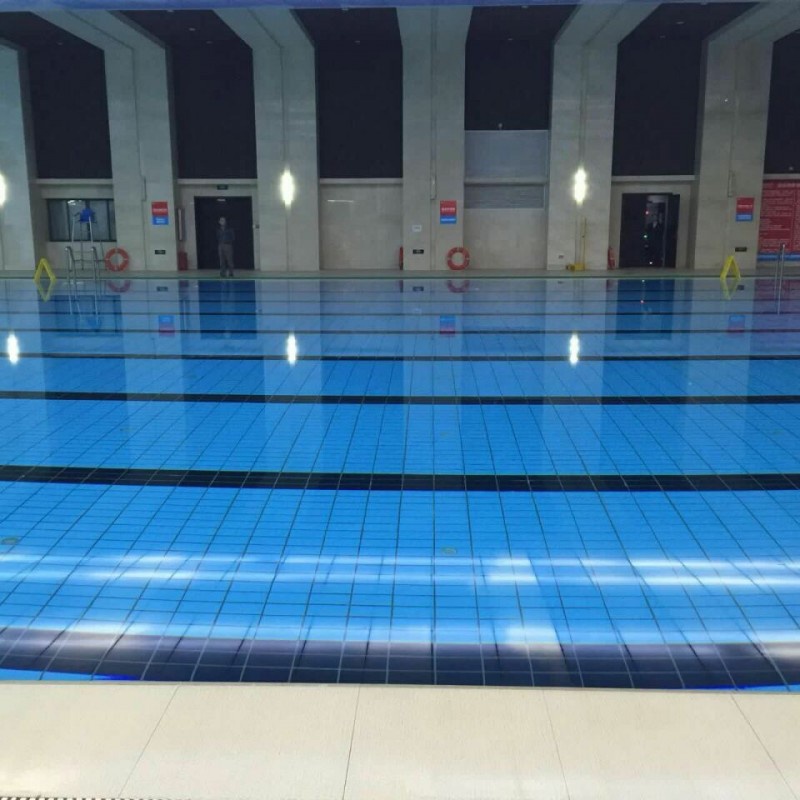 游泳池工程案例-江西省九江市白鹿奧體室內